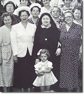 Mother Mary Tallon and ladies
