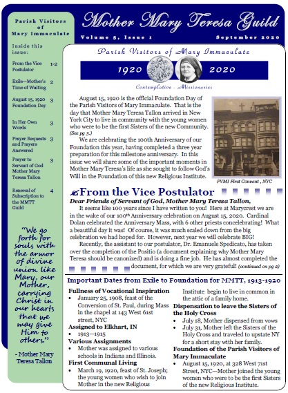 PDF of printed newsletter
