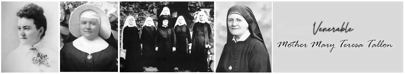 Tableau of photos of Mother Mary Teresa Tallon